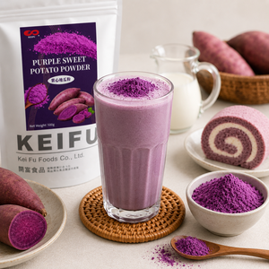 Polvo de Camote Morado KEI FU 100g, Certificado HALAL/HACCP, 24 Meses de Caducidad, para Té de Burbujas y Repostería - Product Image 4