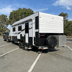 Autocaravana, Remolque para Campamento, Caravana Móvil, Vehículo de Viaje de Estilo Moderno con Cocina, Baño y Espacio para Dormir - Product Image 6