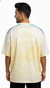 Camiseta Extra Grande de Sublimación Premium para Hombre, Estilo Urbano Informal, Corte Holgado, Estilo Callejero - Product Image 2