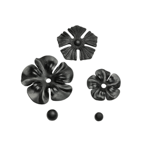 Puntas de Arpón Decorativas de Hierro Forjado para Construcción de Jardines, Puntas de Hierro Ecológicas para Portones, Cercas, Villas y Casas - Product Image 3