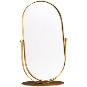 Factory Direct Modern Scalloped Gold Wall <b>Mirror</b> Ornate Metal Frame Decorative <b>Hanging</b> <b>Mirror</b> for Luxury Hotel & Home Decor - Product Image 2