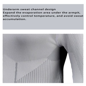 Men's Workout Sublimated <b>Compression</b> <b>Shirt</b> Pants Breathable 100% Polyester Long Sleeve Sports <b>Compression</b> Sets - Product Image 2