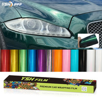 Film de protection de peinture (PPF) en TPU aliphatique automobile auto-réparant, anti-rayures, hydrophobe, avec effet de changement de couleur