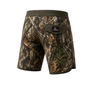 <b>Men</b> Woodland Camo Board Shorts Quick Dry Stretch Surf Swim <b>Trunks</b> Custom Logo Hunting Beach Shorts Lightweight Water Sports Swim - Product Image 3