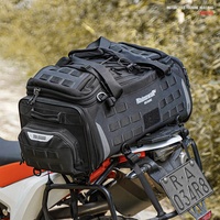 Rhinowalk Mechanic 50-70l Moto Queue Siège Sac Pack Aventure Grand Bagages Arrière pour ADV Longue Distance Touring Sacoche