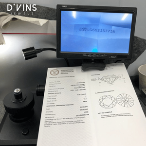 Diamant de laboratoire CVD D'vins Jewels F VS1 10,32 carats, taille brillant rond, pour la fabrication de bijoux (vente en gros) - Product Image 3