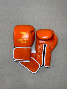Gants de boxe professionnels en cuir de vachette pur de haute qualité, respirants, avec sangle de poignet réglable, prix de gros RTS, les plus vendus - Product Image 4