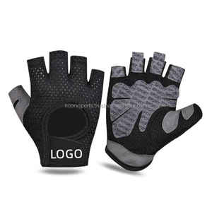 Gym Training Workout Thin Hot Sale Breathable Anti <b>Slip</b> <b>Half</b> Short Finger Cycling Gloves for Men Women Sport Gloves - Product Image 1