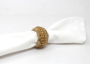 Multiple Design with Different Colors Camping Napkin <b>Rings</b> Eco-Friendly Durable Jute Fiber <b>Circle</b> Shape Classic Style - Product Image 4