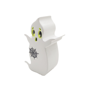 Figura de Fantasma de Cerámica para Halloween, Espíritu de Dibujos Animados Pintado a Mano, Adorno Decorativo Esmaltado para Mesa - Product Image 2