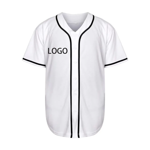 Maillot de baseball unisexe personnalisable grande taille style streetwear américain coupe ample et courte - Product Image 5