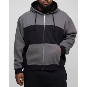 Sudadera con Capucha Personalizada Unisex de Invierno, Bordada, Vintage, con Contraste de Color, Versátil, de Manga Larga, de Forro Polar, de Secado Rápido - Product Image 3