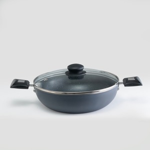Sartén Kadai de 240 mm, Antiadherente, de Aluminio, Profunda, para Cocina India, al Mejor Precio al por Mayor - Product Image 3