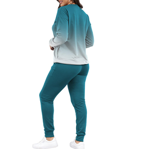 Premium Quality Outfit <b>Top</b> Quality Ladies Hoodie <b>Sweat</b> suit Set Wholesale New Arrive Custom Logo - Product Image 2