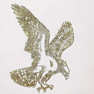 High Quality Oversized Women's <b>Rhinestone</b> T Shirt Short Sleeve <b>Top</b> Fashionable 100% cotton, T-shirt for men, loose fit, printed - Product Image 4