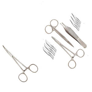 Kit de retrait de sutures et de clips chirurgicaux à usage unique, 5 pièces, instruments chirurgicaux en acier, par Dentavex - Product Image 2
