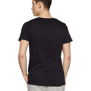 Men's Black Short Sleeve <b>T</b>-<b>Shirt</b> With <b>Camouflage</b> Run Print O-Neck Casual Jersey Fit - Product Image 5