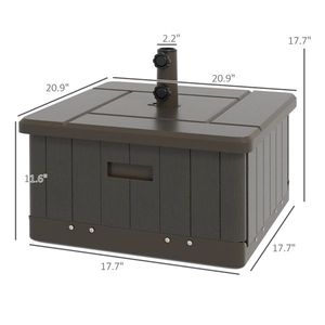 Tavolino da Caffè/Tavolino Laterale per Patio per Spazi Esterni - Product Image 3