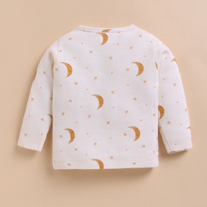 Haut kimono en bambou biologique de qualité supérieure avec élasthanne - Tiny Twinkle - Product Image 2