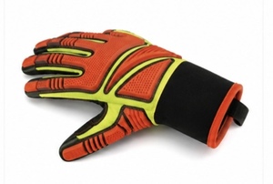 Gants de travail premium résistants aux chocs avec paume en nitrile, conformes aux normes ANSI/ISEA niveau de coupe 4 et EN388, design personnalisable, respirants et confortables - Product Image 2
