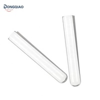 Plaque ronde en quartz personnalisée résistante aux hautes températures et aux hautes pressions, tube de vision en verre OEM pour instruments optiques