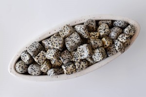 Piedras de Jaspe Dálmata Blanco al por Mayor, Piedras Preciosas Semipreciosas de Color Blanco para Múltiples Usos - Product Image 4