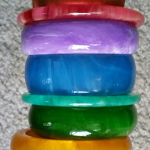 Multi-Layer <b>Ball</b> Soccer Beaded <b>Bracelets</b> & Bangles Electroplated Acrylic Resin Lucite Unisex Gift Set Yiwu Model BR25Y0101 - Product Image 1