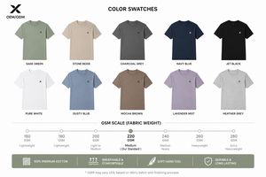 T-shirt à manches courtes pour homme X Sports City, couleur unie, col rond, coupe ample, jersey 100% coton, vêtements décontractés, logo imprimé numériquement sur le devant - Product Image 6