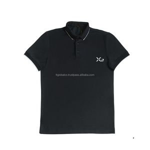 100% Cotton Men's Golf for Polo T-<b>Shirts</b> Custom Logo Printed Oversized Terry Fabric Plain Collar Formal Style - Product Image 6