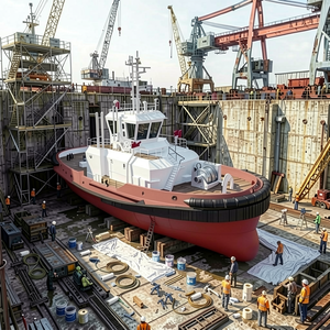 UBI 315, Remolcador de Acero Personalizado de 31.5m, 12.5 Nudos, Embarcación de Pesca, Embarcación de Trabajo - Product Image 1