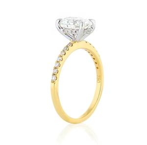 Anillo de Diamantes de Estilo Vintage de Calidad de Exportación para Mujer, Plata de Ley, Joyería de Compromiso Nupcial, Disponible para la Venta - Product Image 6