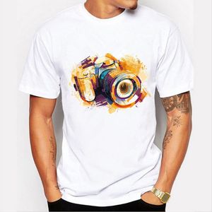 T-shirt en coton uni pour homme, col montant, manches courtes, impression de logo personnalisé, tissu sergé, formel, ODM, haute qualité - Product Image 1