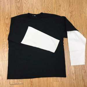 เสื้อยืดผู้ชายคุณภาพสูงแบบยาว |   ผ้าฝ้ายเนื้อนุ่มระบายอากาศได้ดี |   แฟชั่นสตรีทสมัยใหม่ |   ผู้ผลิตสินค้าภายใต้แบรนด์ของผู้จ้าง - Product Image 2