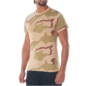 เสื้อยืดลายพราง Realtree สำหรับผู้ชาย ขายดี MOQ ต่ำ ผ้าฝ้าย 100% คอกลม แขนครึ่งตัว เหมาะสำหรับล่าสัตว์ กิจกรรมกลางแจ้ง ระบายอากาศได้ดี - Product Image 4