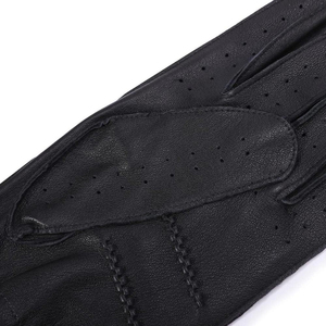 Nouveaux gants de travail industriels personnalisés, gants de conduite durables, doux, en cuir de vachette naturel blanc de qualité supérieure, gants pour chauffeurs de camion - Product Image 4