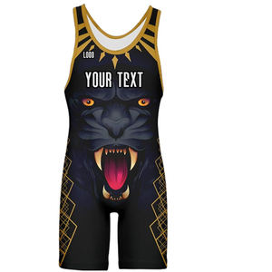 Trajes de Lucha Personalizados para Hombre 2026, Sublimación Completa, Estilo Coreano, Tejido Elástico Internacional - Product Image 5