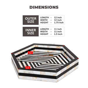 Bandeja DE SERVICIO DE MADERA hecha a mano de alta calidad personalizada, madera natural ecológica para uso doméstico o en restaurantes y hoteles - Product Image 3