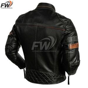 Chaqueta de Cuero para Hombre, Superventas, Mangas Largas, Nuevo Diseño, Transpirable, Precio al por Mayor, Personalizable, Ligera, Impermeable y Ecológica - Product Image 2