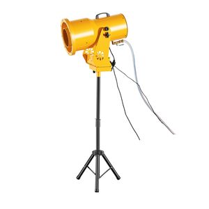 Macchina per Schiuma con Oscillazione Automatica, Luci LED a 3 Colori, Struttura Triangolare, Ventola per Bolle di Schiuma per Divertimento - Product Image 1
