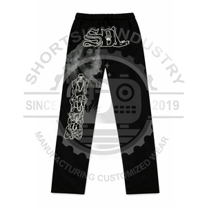 Best Quality Custom Cool Fashion 100% Cotton SDL Mid-Weight <b>Hip</b> Hop High Elastic Waist Solid Waterproof Eco-Friendly Men Sweats - Product Image 6