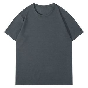 T-shirt Homme à Manches Courtes en Coton 250G, Séchage Rapide, Léger et Rafraîchissant, Broderie Personnalisée avec Logo, OEM, Prix Usine Chine-Bangladesh - Product Image 5