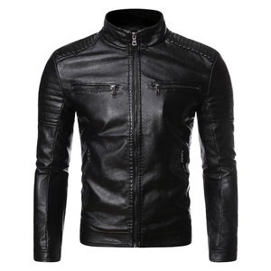 Chaqueta de Cuero de Invierno de la Mejor Calidad, Nuevo Diseño, Chaqueta de Cuero de Invierno para Hombre, Corte Ajustado, Estilo Urbano, Chaqueta Casual - Product Image 3