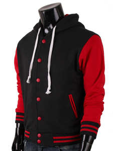 Vestes de sport tendance roses pour hommes en velours côtelé - Product Image 3