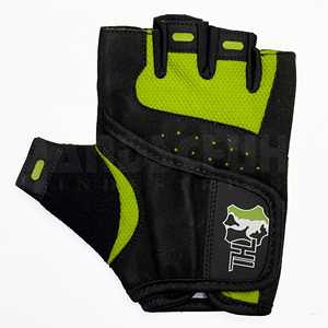 Gants de musculation professionnels Vivid Greens avec rembourrage amélioré de la paume |   Poignée antidérapante de qualité supérieure pour un équipement de musculation ultime - Product Image 4