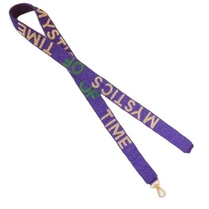 Ceinture de sangle de sac à main perlé avec impression de patte de broderie à la mode élégante avec finition artisanale de luxe et appel de gentillesse par Hiba Enterprises - Product Image 2