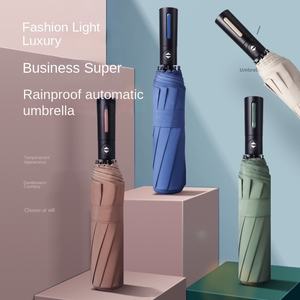 Paraguas Plegable Automático al por Mayor con Logotipo Personalizado, Doble Uso, Resistente al Viento, para Hombre y Mujer, Regalos Empresariales - Product Image 2