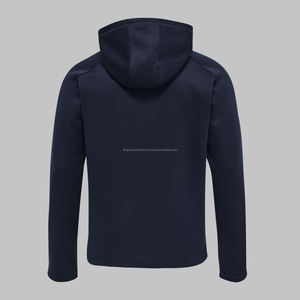 Sweat à capuche surdimensionné personnalisé pour hommes, broderie bouffante impression Logo 100% coton poids lourd 500gsm sweats à capuche unisexes vierges pour hommes vente en gros - Product Image 3