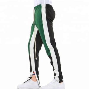 Winter Striped Track Pants Casual Drawstring <b>Men</b> <b>Cargo</b> <b>Jogger</b> Pants - Product Image 2