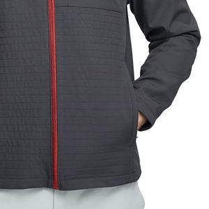 Blouson Bomber Homme Haute Qualité Hiver Simple Couche Col Montant Standard Réversible Coupe-Vent Logo Avant - Product Image 2