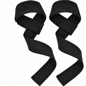 TECTO Weightlifting <b>Wrist</b> <b>Straps</b> Adjustable Lifting Grips Bar Support for Powerlifting Gym Training - Product Image 5